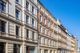 Haeuser Magdeburg Seitenansicht Mietwohnung